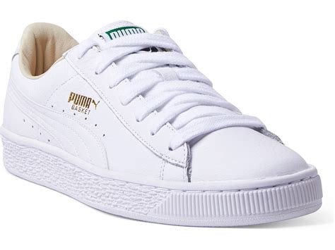 puma white sneakers
